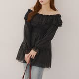 【@_chipi2xセレクト】オフショルにもなる、楊柳ワンピース | RMAF NICE CLAUP / OLIVE des OLIVE | 詳細画像8