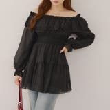 【@_chipi2xセレクト】オフショルにもなる、楊柳ワンピース | RMAF NICE CLAUP / OLIVE des OLIVE | 詳細画像9