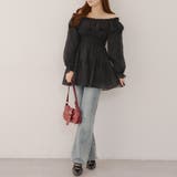 【@_chipi2xセレクト】オフショルにもなる、楊柳ワンピース | RMAF NICE CLAUP / OLIVE des OLIVE | 詳細画像11