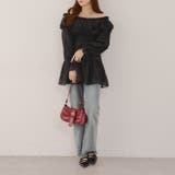 【@_chipi2xセレクト】オフショルにもなる、楊柳ワンピース | RMAF NICE CLAUP / OLIVE des OLIVE | 詳細画像12