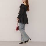 【@_chipi2xセレクト】オフショルにもなる、楊柳ワンピース | RMAF NICE CLAUP / OLIVE des OLIVE | 詳細画像13