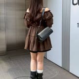 【@_chipi2xセレクト】オフショルにもなる、楊柳ワンピース | RMAF NICE CLAUP / OLIVE des OLIVE | 詳細画像16