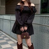 【@_chipi2xセレクト】オフショルにもなる、楊柳ワンピース | RMAF NICE CLAUP / OLIVE des OLIVE | 詳細画像20