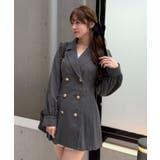テーラードプリーツミニワンピース | NICE CLAUP / OLIVE des OLIVE　OUTLET | 詳細画像7 