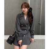 テーラードプリーツミニワンピース | NICE CLAUP / OLIVE des OLIVE　OUTLET | 詳細画像9 