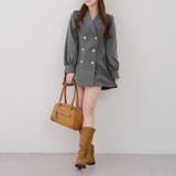 テーラードプリーツミニワンピース | NICE CLAUP / OLIVE des OLIVE　OUTLET | 詳細画像23 