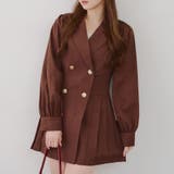 テーラードプリーツミニワンピース | NICE CLAUP / OLIVE des OLIVE　OUTLET | 詳細画像25 