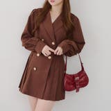 テーラードプリーツミニワンピース | NICE CLAUP / OLIVE des OLIVE　OUTLET | 詳細画像26 