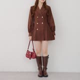 テーラードプリーツミニワンピース | NICE CLAUP / OLIVE des OLIVE　OUTLET | 詳細画像31 