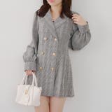テーラードプリーツミニワンピース | NICE CLAUP / OLIVE des OLIVE　OUTLET | 詳細画像36 