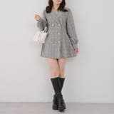 テーラードプリーツミニワンピース | NICE CLAUP / OLIVE des OLIVE　OUTLET | 詳細画像41 
