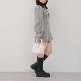 テーラードプリーツミニワンピース | NICE CLAUP / OLIVE des OLIVE　OUTLET | 詳細画像44 