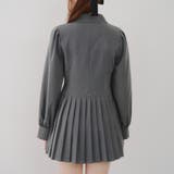 テーラードプリーツミニワンピース | NICE CLAUP / OLIVE des OLIVE　OUTLET | 詳細画像48 