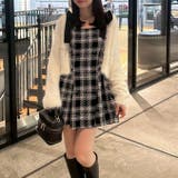 【ツイードコレクション】肩リボンミニジャンスカ | RMAF NICE CLAUP / OLIVE des OLIVE | 詳細画像9