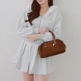 【セットアップ】空港コーデにおすすめ ファーパーカー×ミニスカート or | RMAF　NICE CLAUP / OLIVE des OLIVE | 詳細画像4 