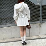 【セットアップ】ファーパーカー×ミニスカート | RMAF NICE CLAUP / OLIVE des OLIVE | 詳細画像11