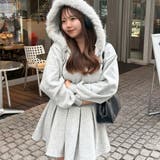 トップグレー | 【セットアップ】ファーパーカー×ミニスカート | RMAF NICE CLAUP / OLIVE des OLIVE