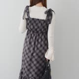 肩リボンシャーリングワンピース | RMAF NICE CLAUP / OLIVE des OLIVE | 詳細画像10