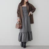 肩リボンシャーリングワンピース | RMAF NICE CLAUP / OLIVE des OLIVE | 詳細画像17