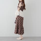 肩リボンシャーリングワンピース | RMAF NICE CLAUP / OLIVE des OLIVE | 詳細画像6