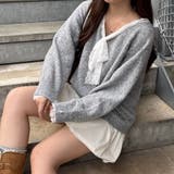 【リボンコレクション】裾バルーンミニワンピース | RMAF NICE CLAUP / OLIVE des OLIVE | 詳細画像10