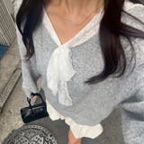 【リボンコレクション】裾バルーンミニワンピース | RMAF NICE CLAUP / OLIVE des OLIVE | 詳細画像13