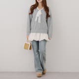 【リボンコレクション】裾バルーンミニワンピース | RMAF NICE CLAUP / OLIVE des OLIVE | 詳細画像42