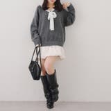 【リボンコレクション】裾バルーンミニワンピース | RMAF NICE CLAUP / OLIVE des OLIVE | 詳細画像61