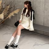 アイボリー | 【リボンコレクション】マルチウェイニットワンピース | RMAF　NICE CLAUP / OLIVE des OLIVE