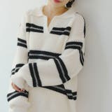 【セットアップ】ボーダーポロニット&ニットショートパンツ | RMAF　NICE CLAUP / OLIVE des OLIVE | 詳細画像17 