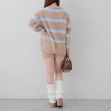 【セットアップ】ボーダーポロニット&ニットショートパンツ | RMAF　NICE CLAUP / OLIVE des OLIVE | 詳細画像24 