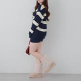 【セットアップ】ボーダーポロニット&ニットショートパンツ | RMAF　NICE CLAUP / OLIVE des OLIVE | 詳細画像30 