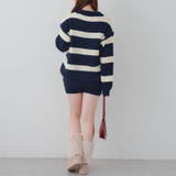 【セットアップ】ボーダーポロニット&ニットショートパンツ | RMAF　NICE CLAUP / OLIVE des OLIVE | 詳細画像31 