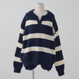 【セットアップ】ボーダーポロニット&ニットショートパンツ | RMAF　NICE CLAUP / OLIVE des OLIVE | 詳細画像33 