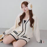 アイボリー | 【セットアップ】ジップカーディガン&ショーパンセット | RMAF　NICE CLAUP / OLIVE des OLIVE