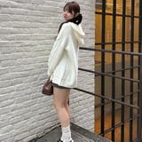 モールケーブルパーカーミニワンピース | RMAF NICE CLAUP / OLIVE des OLIVE | 詳細画像7