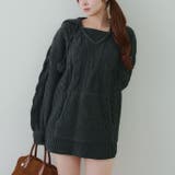 モールケーブルパーカーミニワンピース | RMAF NICE CLAUP / OLIVE des OLIVE | 詳細画像26