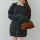 モールケーブルパーカーミニワンピース | RMAF NICE CLAUP / OLIVE des OLIVE | 詳細画像27