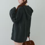 モールケーブルパーカーミニワンピース | RMAF NICE CLAUP / OLIVE des OLIVE | 詳細画像29