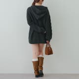 モールケーブルパーカーミニワンピース | RMAF NICE CLAUP / OLIVE des OLIVE | 詳細画像33