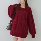 モールケーブルパーカーミニワンピース | RMAF NICE CLAUP / OLIVE des OLIVE | 詳細画像36