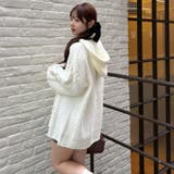 モールケーブルパーカーミニワンピース | RMAF NICE CLAUP / OLIVE des OLIVE | 詳細画像5