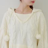 モールケーブルパーカーミニワンピース | RMAF NICE CLAUP / OLIVE des OLIVE | 詳細画像51