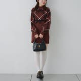 チェック切替ニットミニワンピース | NICE CLAUP / OLIVE des OLIVE　OUTLET | 詳細画像21 