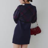 チェック切替ニットミニワンピース | NICE CLAUP / OLIVE des OLIVE　OUTLET | 詳細画像29 