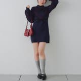 チェック切替ニットミニワンピース | NICE CLAUP / OLIVE des OLIVE　OUTLET | 詳細画像31 