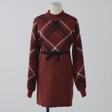 チェック切替ニットミニワンピース | NICE CLAUP / OLIVE des OLIVE　OUTLET | 詳細画像34 