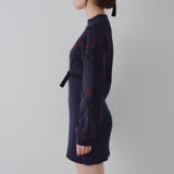 チェック切替ニットミニワンピース | NICE CLAUP / OLIVE des OLIVE　OUTLET | 詳細画像38 