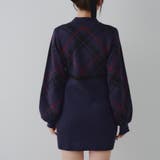 チェック切替ニットミニワンピース | NICE CLAUP / OLIVE des OLIVE　OUTLET | 詳細画像39 