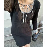 ケーブルニットミニワンピース | RMAF NICE CLAUP / OLIVE des OLIVE | 詳細画像21